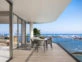 Sus balcones y terrazas tendrán fabulosas vistas sin obstáculos a la Bahía de Biscayne y Miami Beach.
