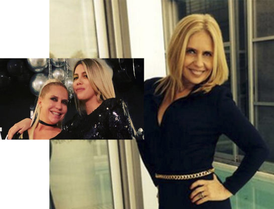El rol contenedor de Nora Colosimo, la madre de Wanda Nara, en este momento tan difícil para la familia