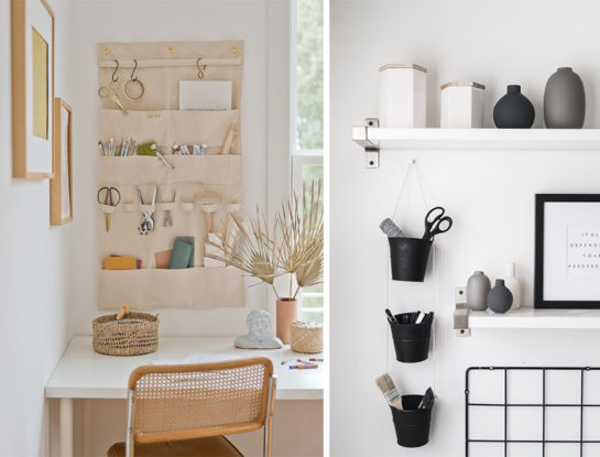 6 organizadores colgantes perfectos para cualquier rincón de tu casa
