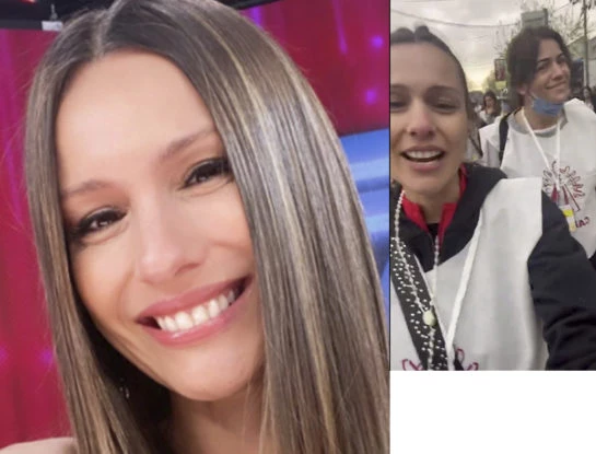 El momento en el cual Pampita le hizo la promesa a la Virgen y por qué hoy está peregrinando a Luján