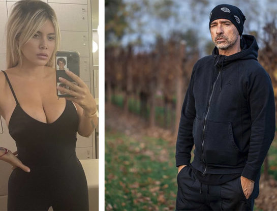 Eros Ramazzotti rompió el silencio sobre su relación con Wanda Nara y afirmó que le mandó mensajes privados