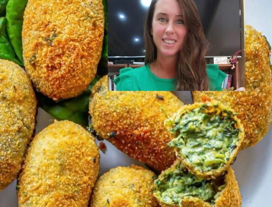 La receta light de las bombas de espinaca y papa de Estefanía Pasquini, la esposa del doctor Cormillot