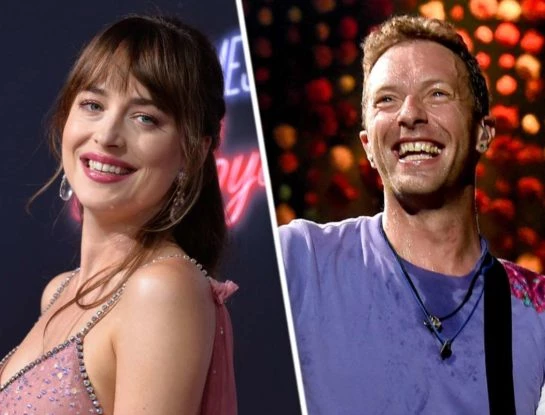 Cómo comenzó la historia de amor de Dakota Johnson y Chris Martin, el líder de Coldplay