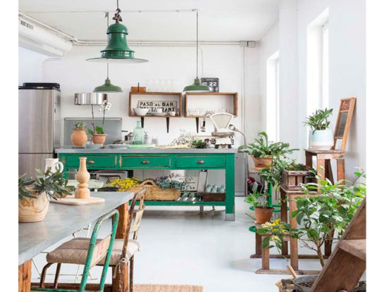 Las cocinas con toques vintage se imponen esta temporada y conquistan los hogares