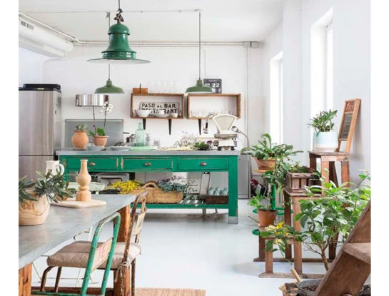 Las cocinas con toques vintage se imponen esta temporada y conquistan los hogares