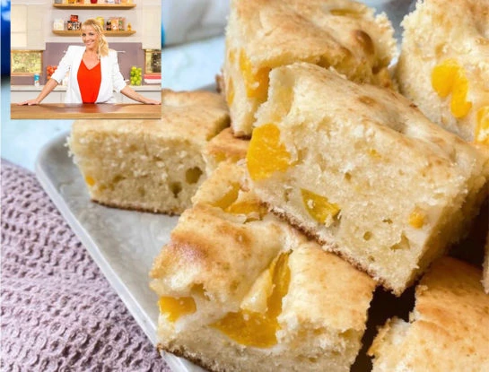 ¡Muy tentadores! La receta de los húmedos de durazno de Jimena Monteverde