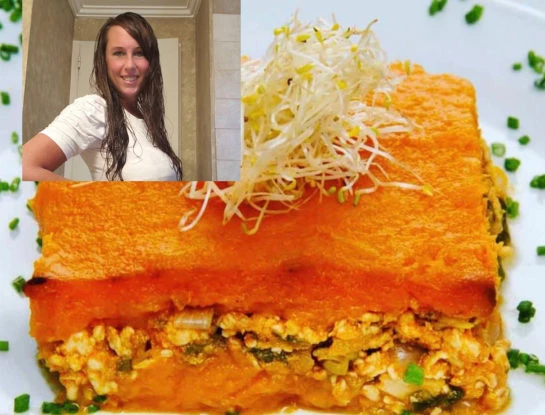 La receta light del pastel de pollo y calabaza de Estefanía Pasquini, la esposa del doctor Cormillot