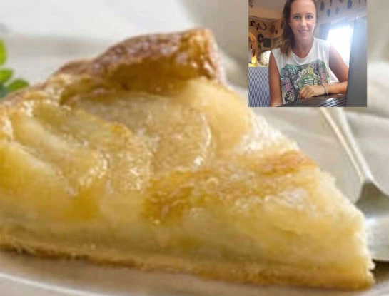 La receta de la tarta light de peras de Estefanía Pasquini, la esposa del doctor Cormillot