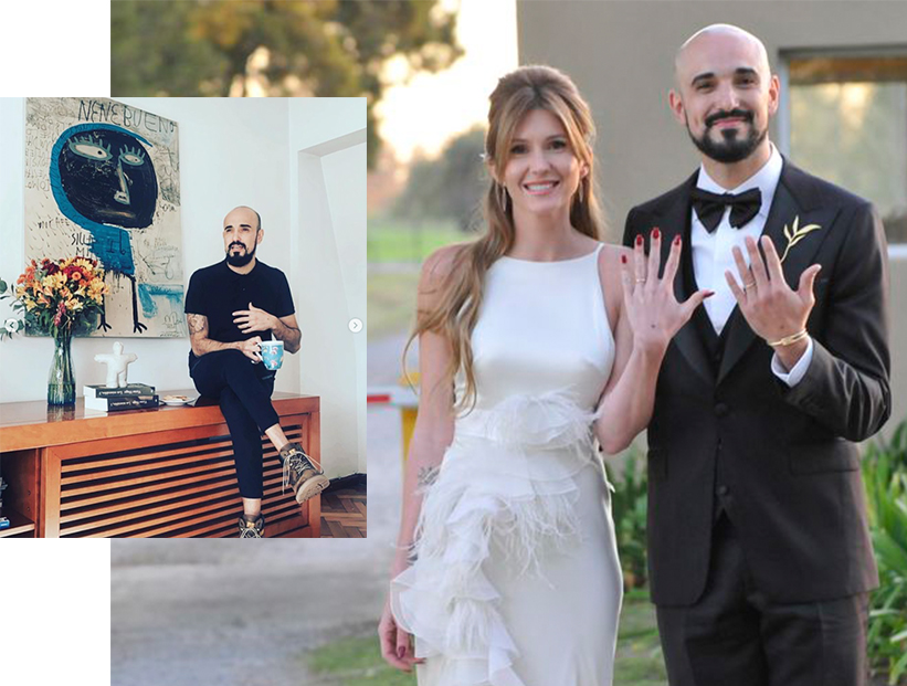 Así es la casa de Abel Pintos y Mora Calabrese en Chaco: detalles deco modernos, luminosidad y un cuadro con fuerte personalidad