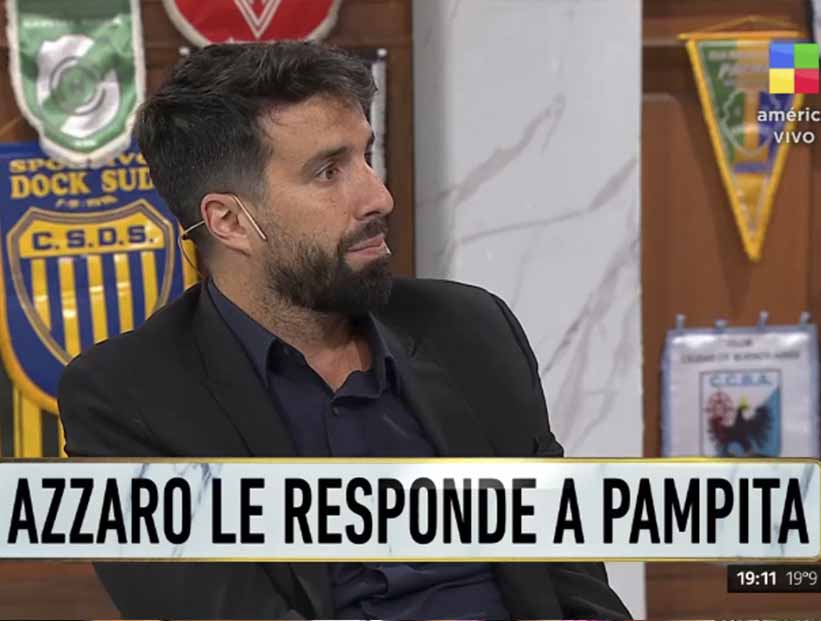 La dura frase de Flavio Azzaro para Pampita en medio del escándalo por Roberto García Moritán