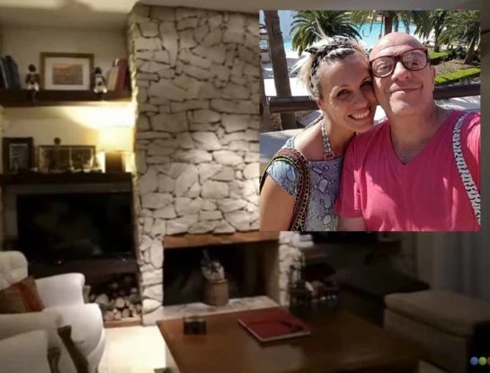 Así es la casa de Denise Dumas y Campi: innumerable cantidad de cuadros, colores cálidos y estilo clásico