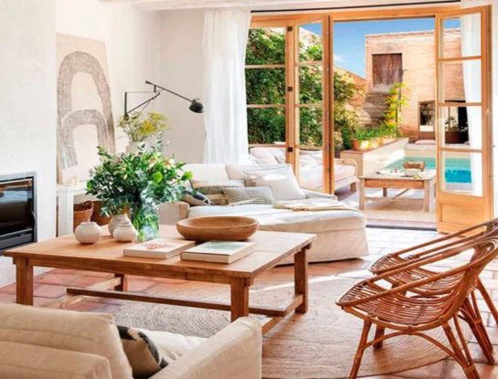 4 trucos simples y efectivos para “refrescar” la decoración este verano