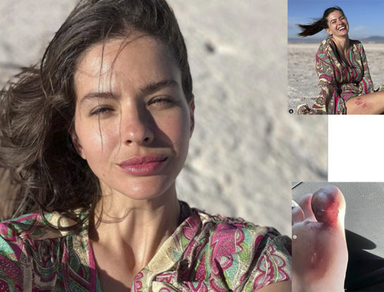 Cómo fue el accidente de la China Suárez en las Salinas Grandes de Jujuy