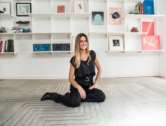 Julia Tonconogy: la argentina que diseña alfombras fue elegida por Design Miami