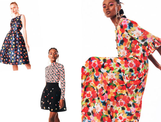 Las flores se convierten en la estampa más linda de la temporada