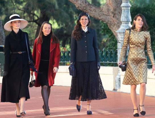 Las royals de Mónaco derrochan estilo en su Día Nacional