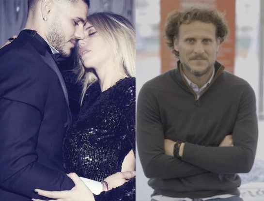 ¡Qué momento! Diego Forlán, el ex de Zaira Nara, se metió en apuros al opinar sobre el Wandagate: "Hay mucho show"
