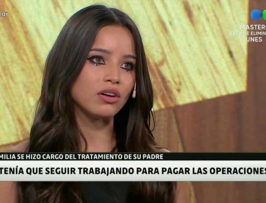 El duro relato de Emilia Mernes por el cáncer que tuvo su papá: "Pedía que ojalá me toque a mí y no verlo sufrir a él”