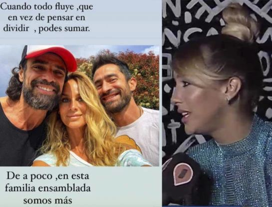 Qué contó Flor Vigna del encuentro "ensamblado" que tuvo con Luciano Castro y Sabrina Rojas
