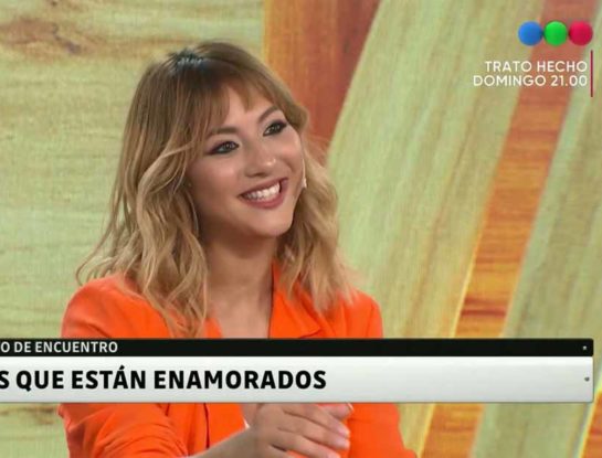 Flor Vigna habló de la posibilidad de "abrir" la pareja con Luciano Castro