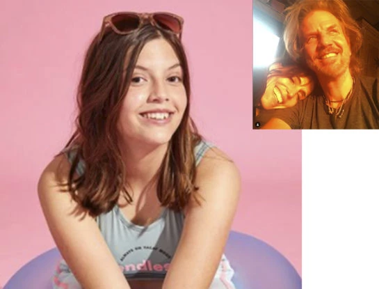 Cómo fue el debut como modelo de India, la hija de Facundo Arana y María Susini