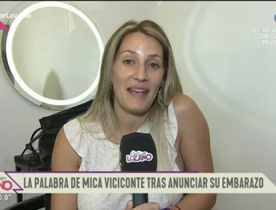 Mica Viciconte reveló cuál fue la reacción de Nicole Neumann ante la confirmación de su embarazo