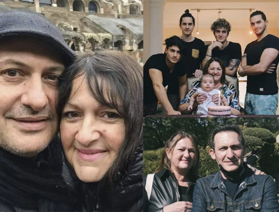 Así es la familia de Paulo Kablan: su mujer es pastelera; tiene cuatro hijos, uno de los cuales le dio clases de cocina a la madrugada para MasterChef; y es abuelo