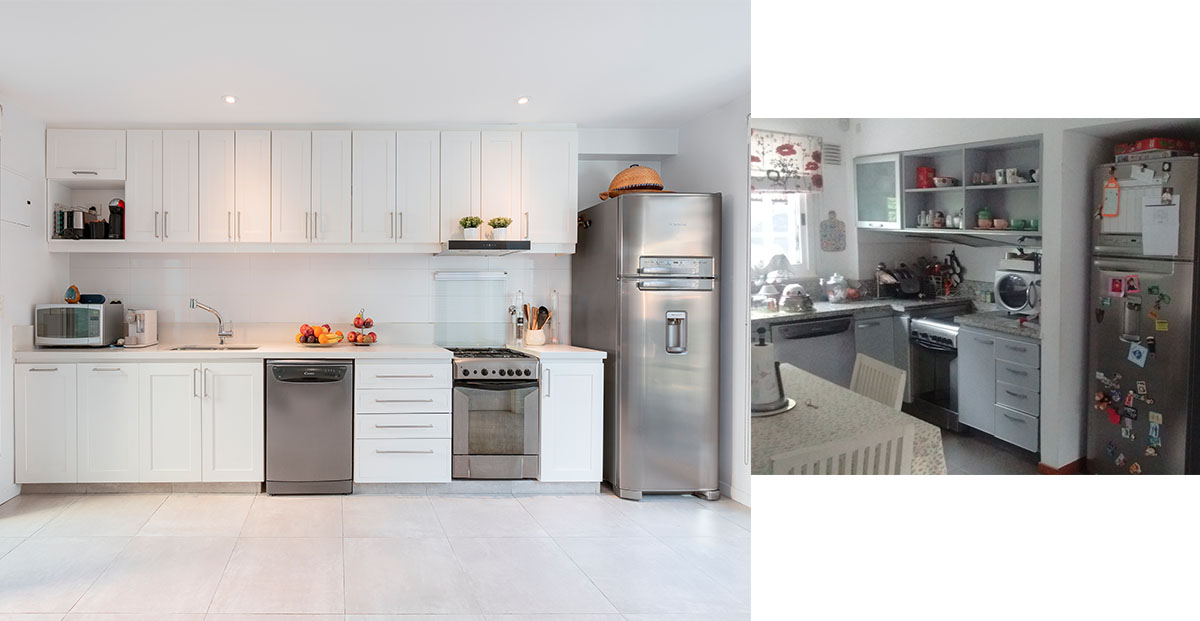 Extreme makeover: inspirate con el increíble cambio de una cocina ...