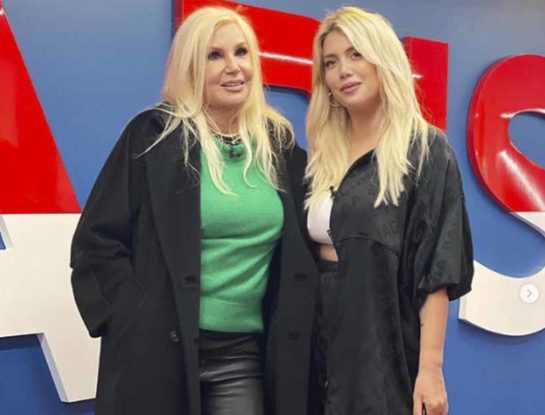 Susana Giménez y Wanda Nara fueron a la cancha a ver a Mauro Icardi jugar: el desconcertante momento que vivió la diva