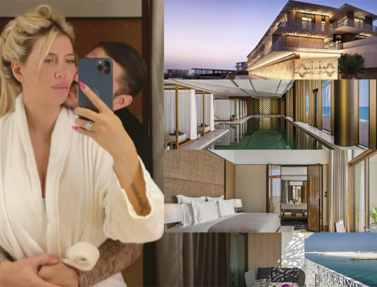 En qué lujoso hotel 5 estrellas de Dubai están viviendo su segunda reconciliación Wanda Nara y Mauro Icardi, y cuánto sale