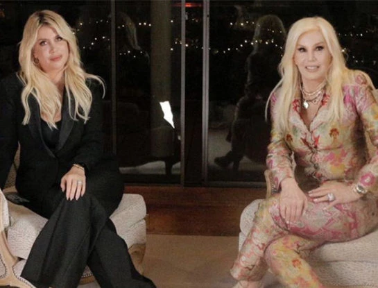 Qué cruda realidad revela el lenguaje no verbal de Wanda Nara en la entrevista con Susana Giménez