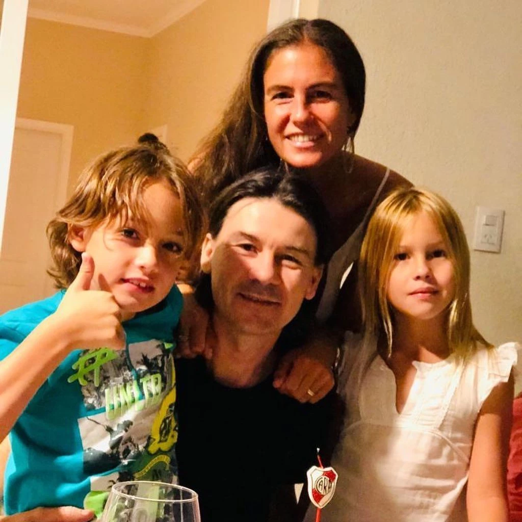 Guillermo Coria y su mujer Carla