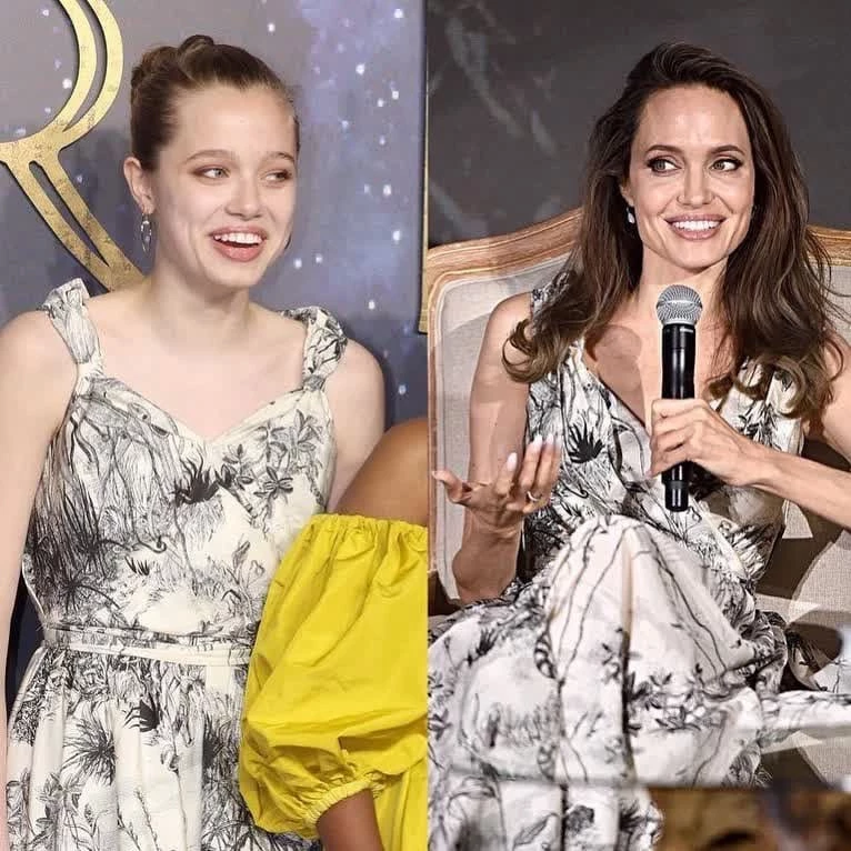Shiloh y Angelina Jolie