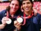 Messi y el Kun con la medalla de los JJOO