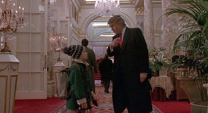 Macaulay Culkin y Trump