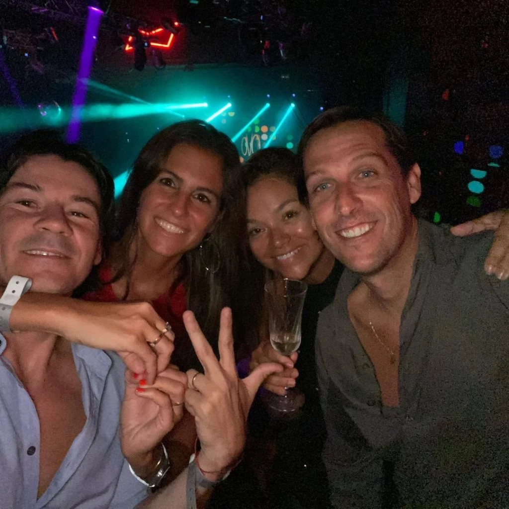 Guillermo Coria y su mujer Carla