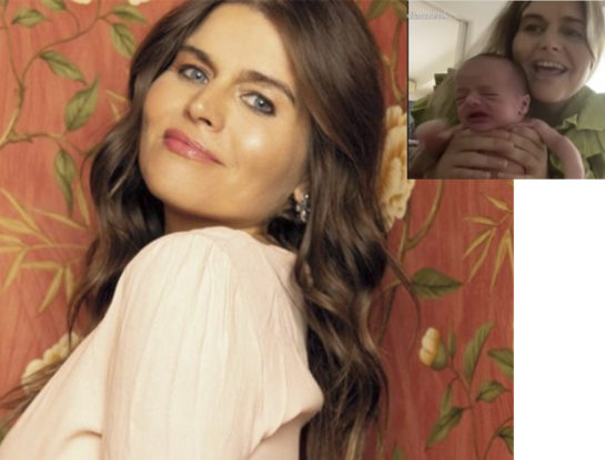 Angie Balbiani presentó a Cósimo, su bebé de 14 días y habló de cómo están transcurriendo sus días de puerperio