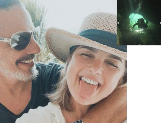 Las fotos de las idílicas vacaciones de Araceli González, Fabián Mazzei y Toto Kirzner