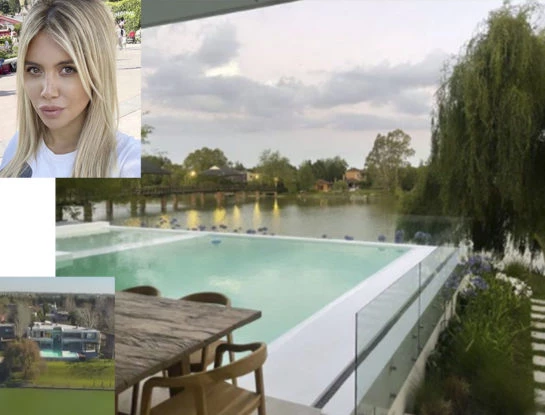 Así es la espectacular casa que Wanda Nara tiene en el barrio de Santa Bárbara donde está instalada con sus hijos: tiene 3 pisos, 7 habitaciones y 5 baños