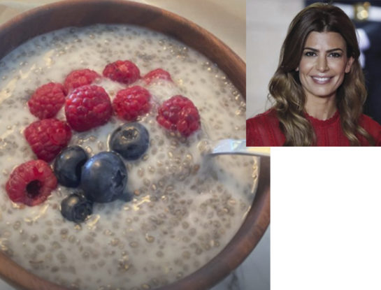 La receta de chía pudding, el desayuno preferido de Juliana Awada