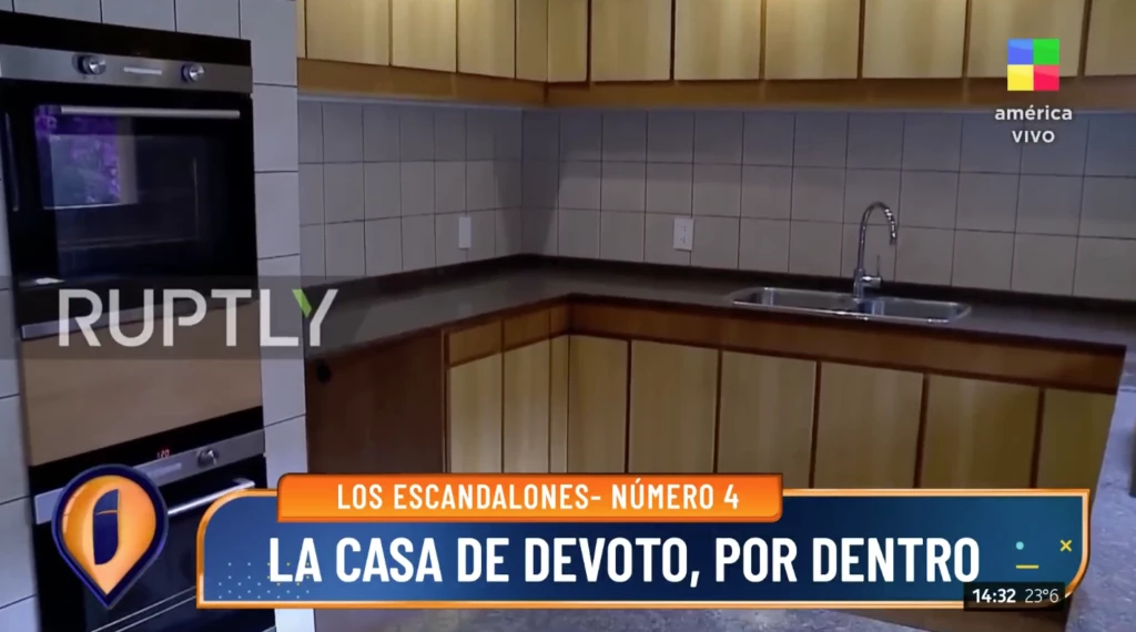 cocina casa de Maradona