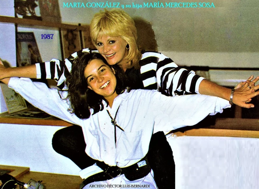 marta gonzalesz con hija mercedes