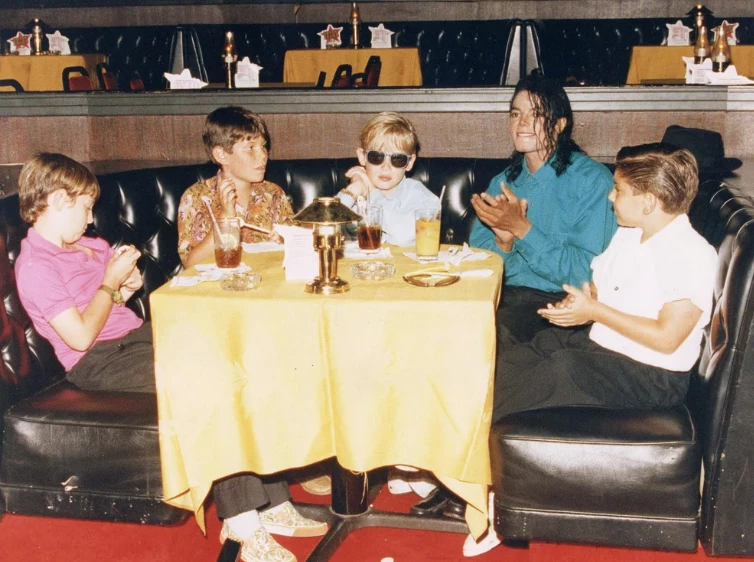 Macaulay Culkin y Michael Jackson