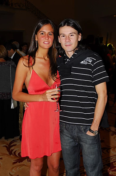 Guillermo Coria y su mujer Carla