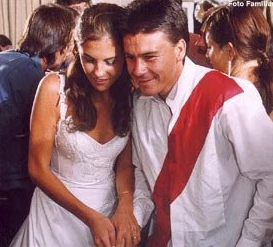 Guillermo Coria y su mujer Carla