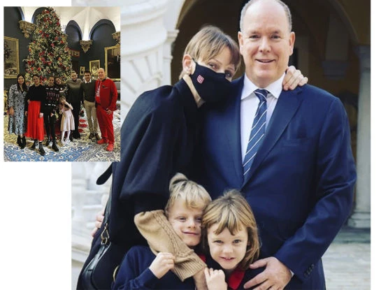 Con Charlene internada y recluida de la vida pública, cómo será la Navidad de los Grimaldi