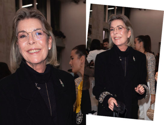 Carolina de Mónaco tiene el abrigo perfecto para lograr looks de invierno súper chic