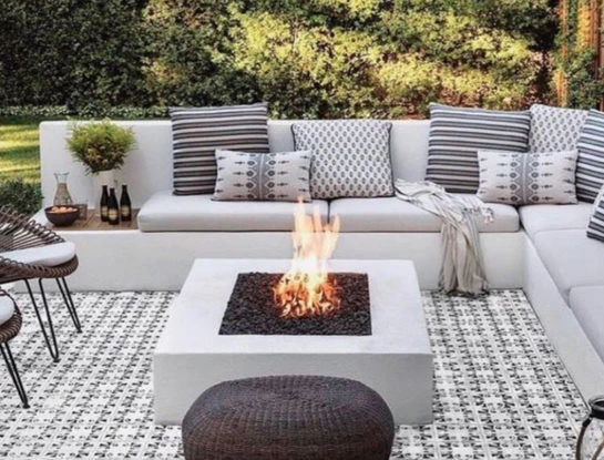 Fogoneros: la estrella de la decoración de exteriores también en verano
