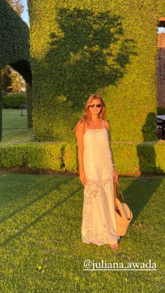 Juliana Awada en el Abierto de Polo de Palermo