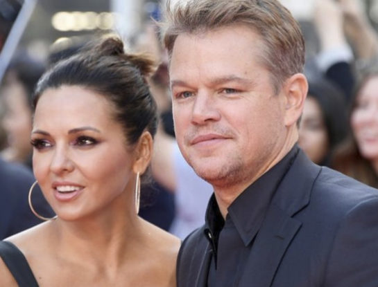 Después de 16 años casados, así se conocieron Matt Damon y Luciana Barroso en un primer encuentro casi cinematográfico